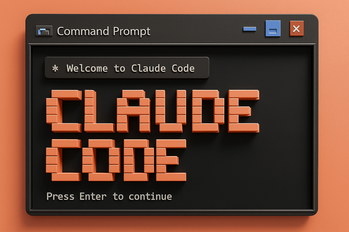 Claude Code terminal running the installer